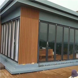 فولڈنگ شیشے کے دروازے