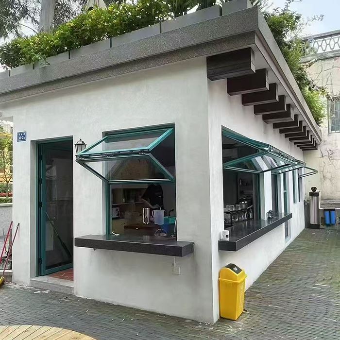 commercial aluminum storefront door factory
